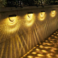 LumiWall – Zonne-energie Tuinwandlamp