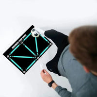 Voetbal Pro Trainingsmat | Antislip, 2x2m Ruimte voor Vaardigheidsverbetering en Thuistraining