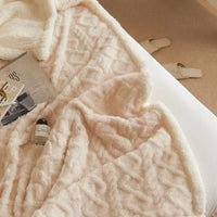 Snowhaven Omkeerbare Woldeken Met Microfiber Flanel En Lamswol