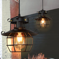 Industrieel Hanglamp Retro Metaal Kooi Ontwerp