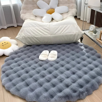 Cush - Rond Vloerkleed 90x90 Fleece