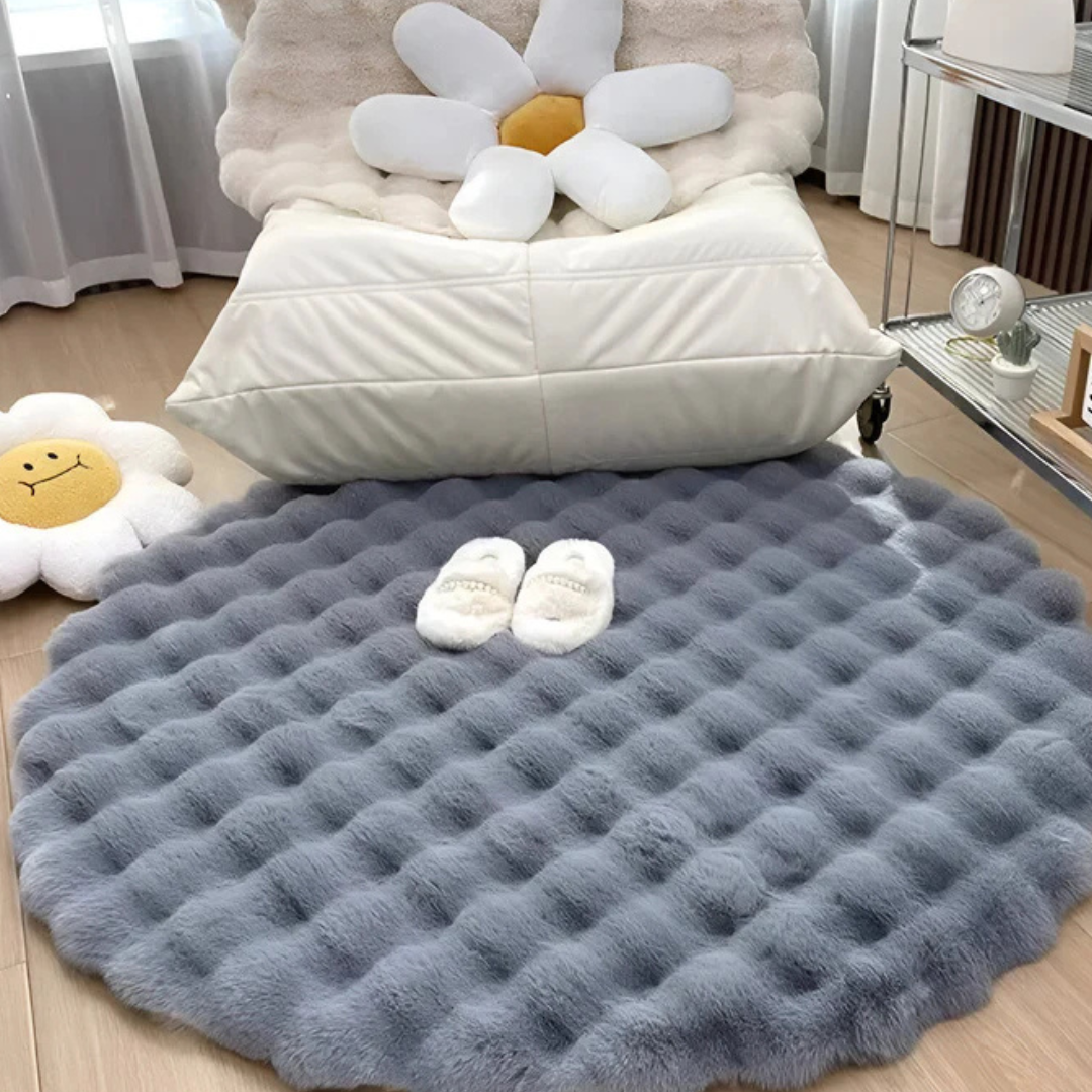 Cush - Rond Vloerkleed 90x90 Fleece