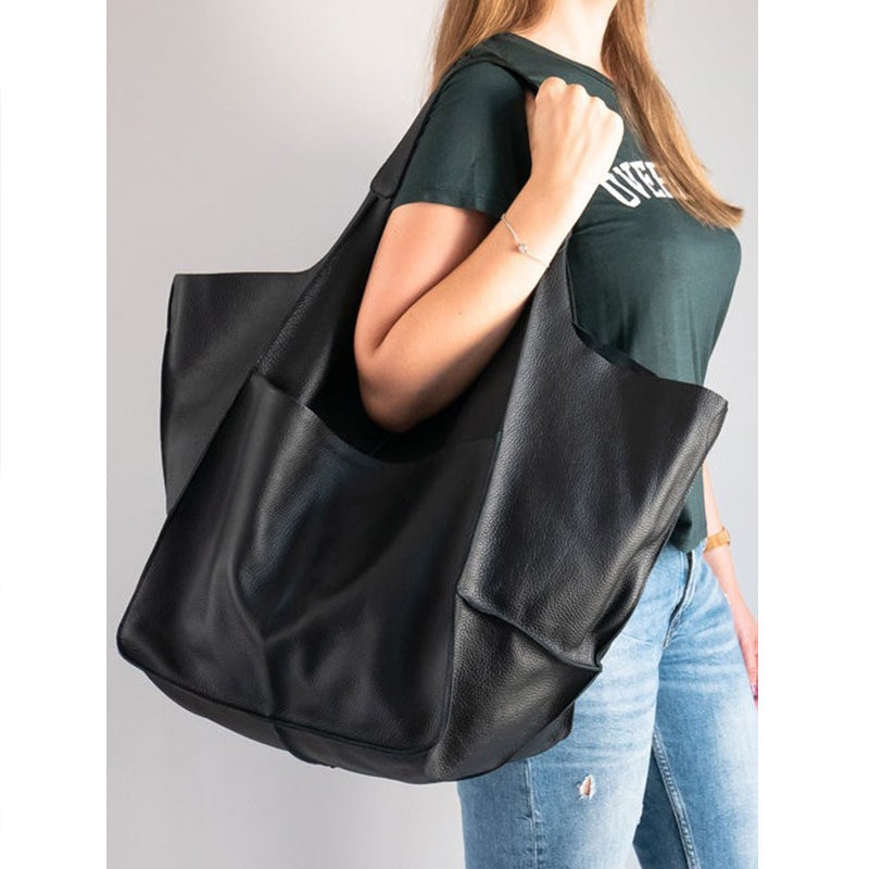 Oversized Weekend Handtassen van Leer