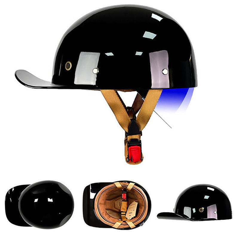 OrionRide Baseballstijl DOT Helm Met ABS Schaal Voor Motorfietsen