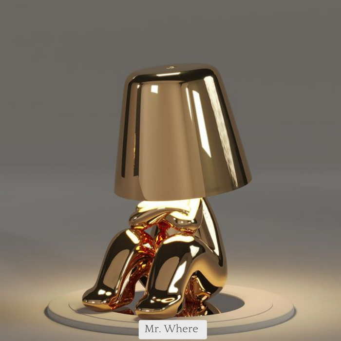 Draadloze Italiaanse Designer Lamp – dimbaar, 25 uur licht & speels design
