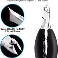 Teennagelknipper voor Senioren, Scherp, Ergonomisch & Ideaal voor Dikke Nagels