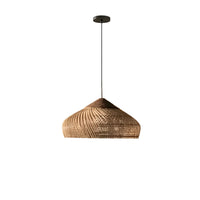 Geweven Koepel Bohemian Rattan Hanglamp