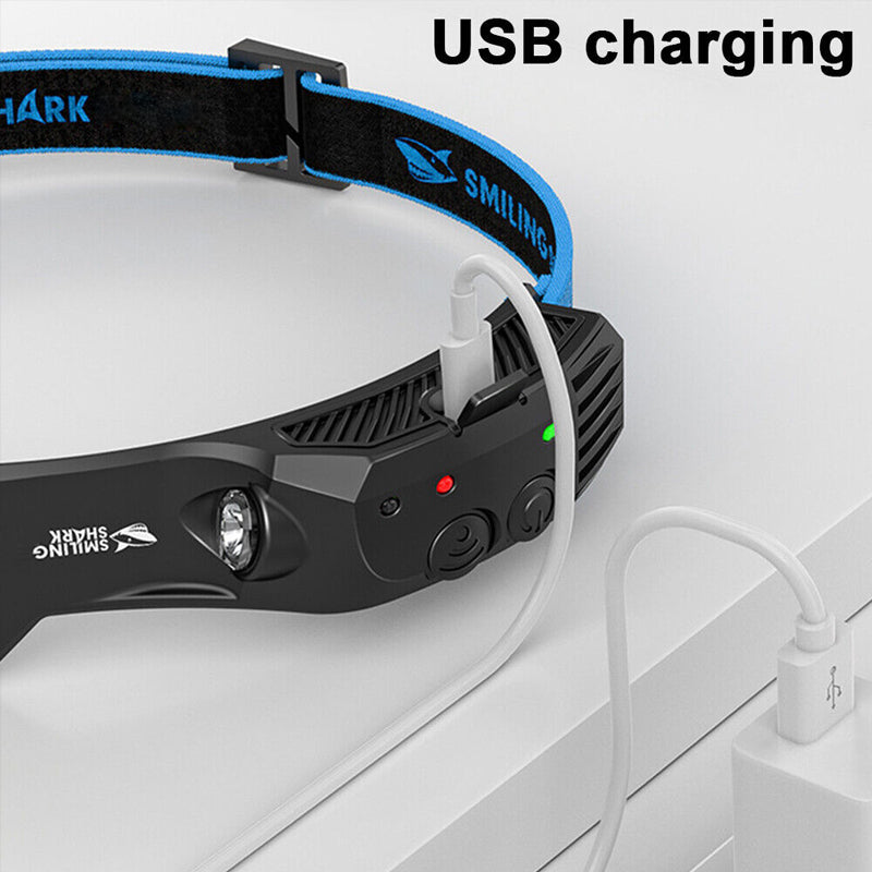 Skanto | Oplaadbare krachtige LED USB hoofdlamp