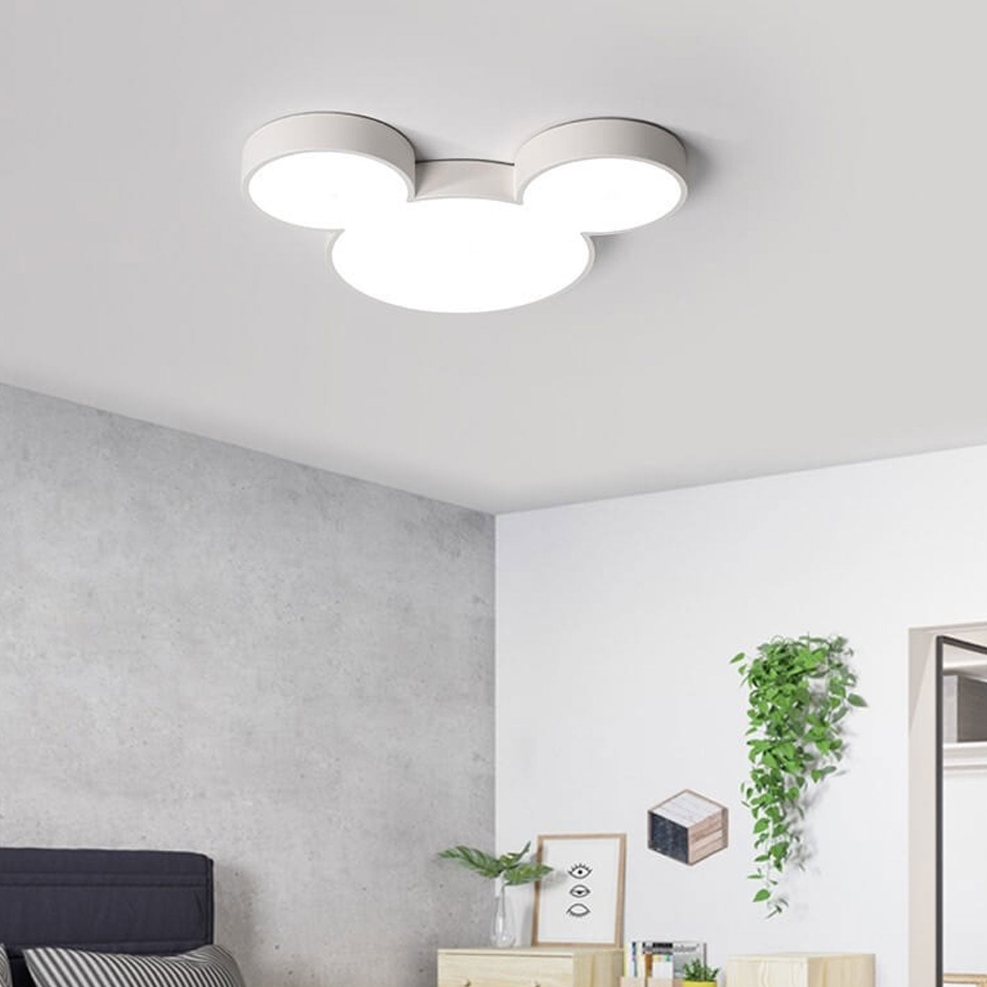 Cartoon LED Plafondlamp | Slank Kinderontwerp