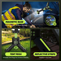 Brehn | SakerPlus Telescoop Campinglampen met Standaard