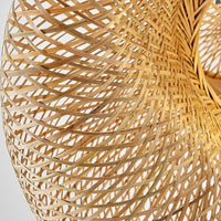 Aira Handgeweven Natuurlijke Bamboe Hanglamp
