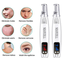 Professionele Picoseconde Laserpen | Tattoo- & Pigmentverwijdering | Dual-Mode Rood & Blauw | Effectieve Melaninefragmentatie voor Thuisgebruik