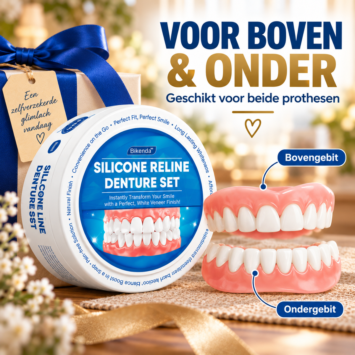 Bikenda | Siliconen Reline-Set – Praktisch Cadeau voor Opa & Oma