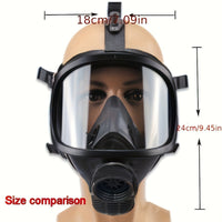Tactische Volledige Gezicht Gasmasker - Ultieme Bescherming Tegen Chemische Gevaren