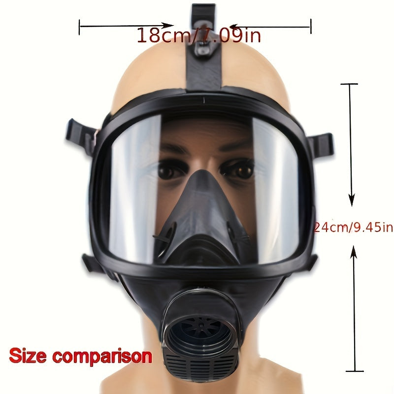 Tactische Volledige Gezicht Gasmasker - Ultieme Bescherming Tegen Chemische Gevaren