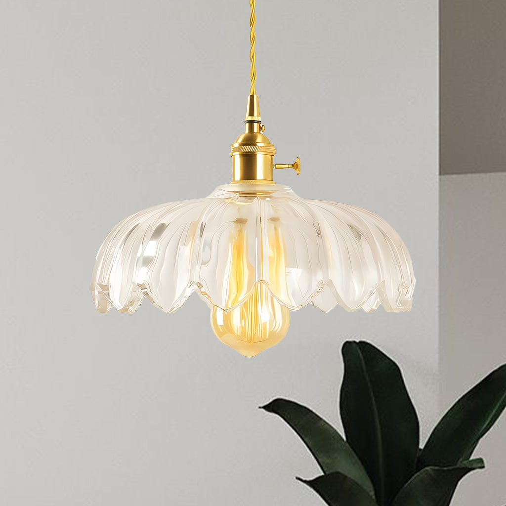 Fay Rustieke Tulp Glas Hanglamp