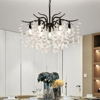 Kristy Luxe Wisteria Bloem Crystal Kroonluchter