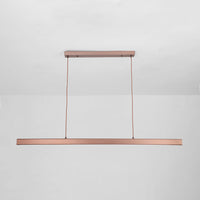 Thala Moderne Lineaire Hanglamp Zwart/Bruin Woonkamer