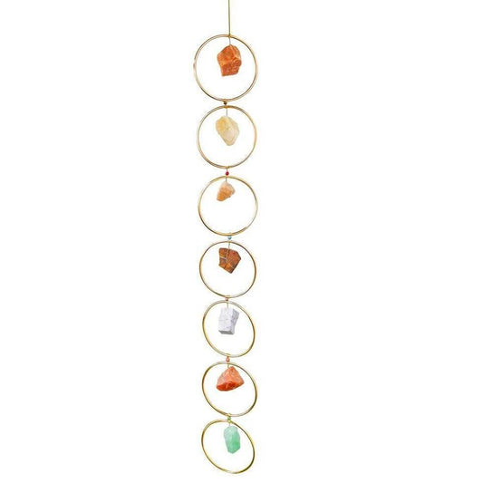 7 Chakra Edelsteen wanddecoratie