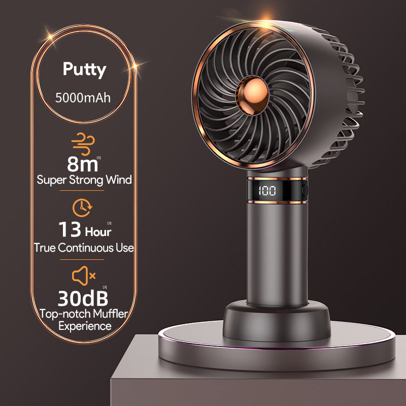 Draagbare 5000mAh Handheld Mini Airconditioning Ventilator