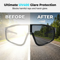 VisionFlex™ | Sportbril – Photochrom, UV-bescherming & Panorama-ontwerp