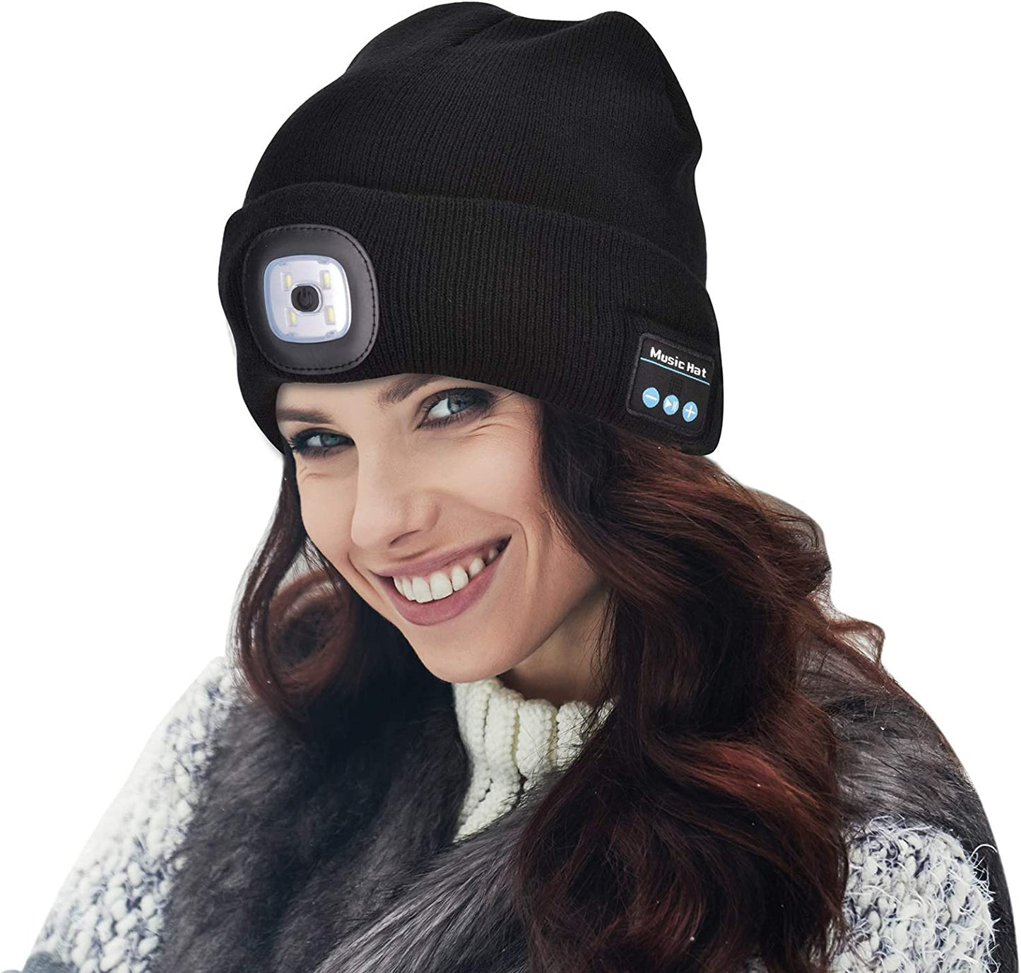 Bluetooth Beanie Hoed Licht Draadloze Hoofdtelefoon
