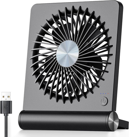 BreezeQuiet - Ultra-stille en compacte tafelventilator voor een rustige luchtstroom