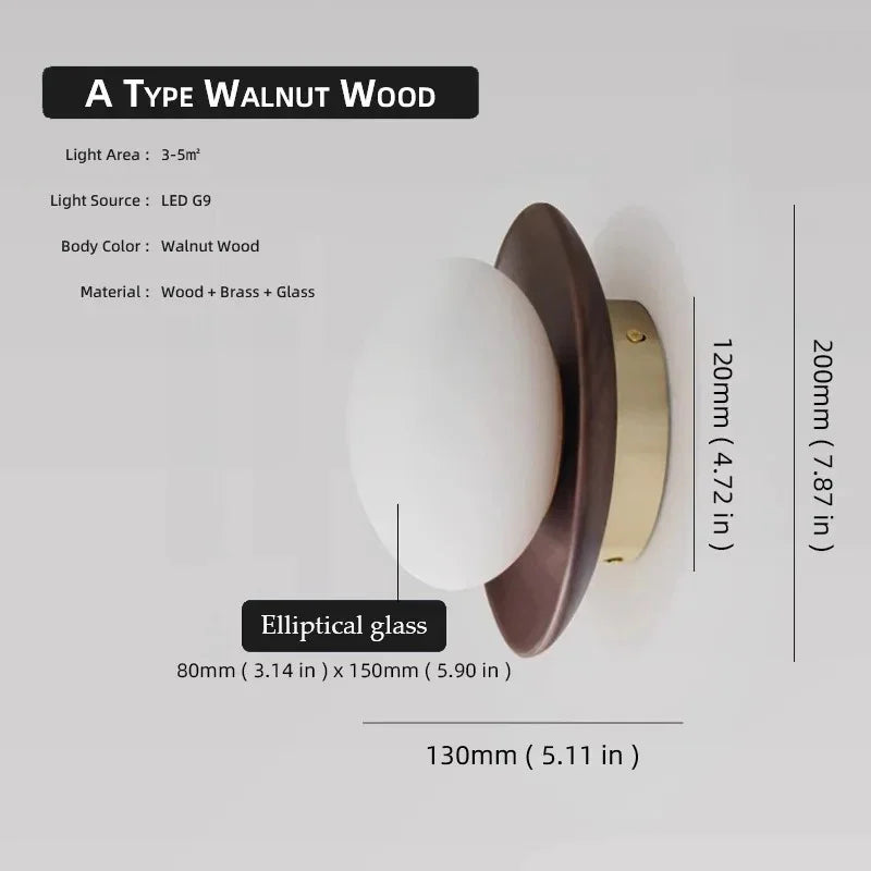 Glöd Wandlamp