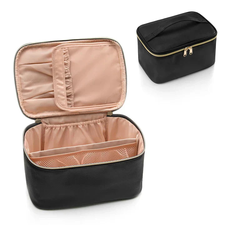 Skanto | Praktische make-up organizer voor reizen | Met vakken en scheidingswanden
