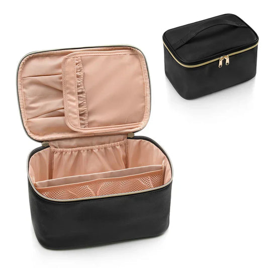 Praktische make-up organizer voor reizen | Met vakken en scheidingswanden
