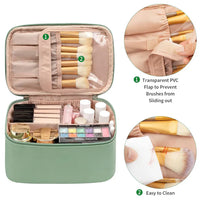Skanto | Praktische make-up organizer voor reizen | Met vakken en scheidingswanden