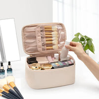 Skanto | Praktische make-up organizer voor reizen | Met vakken en scheidingswanden