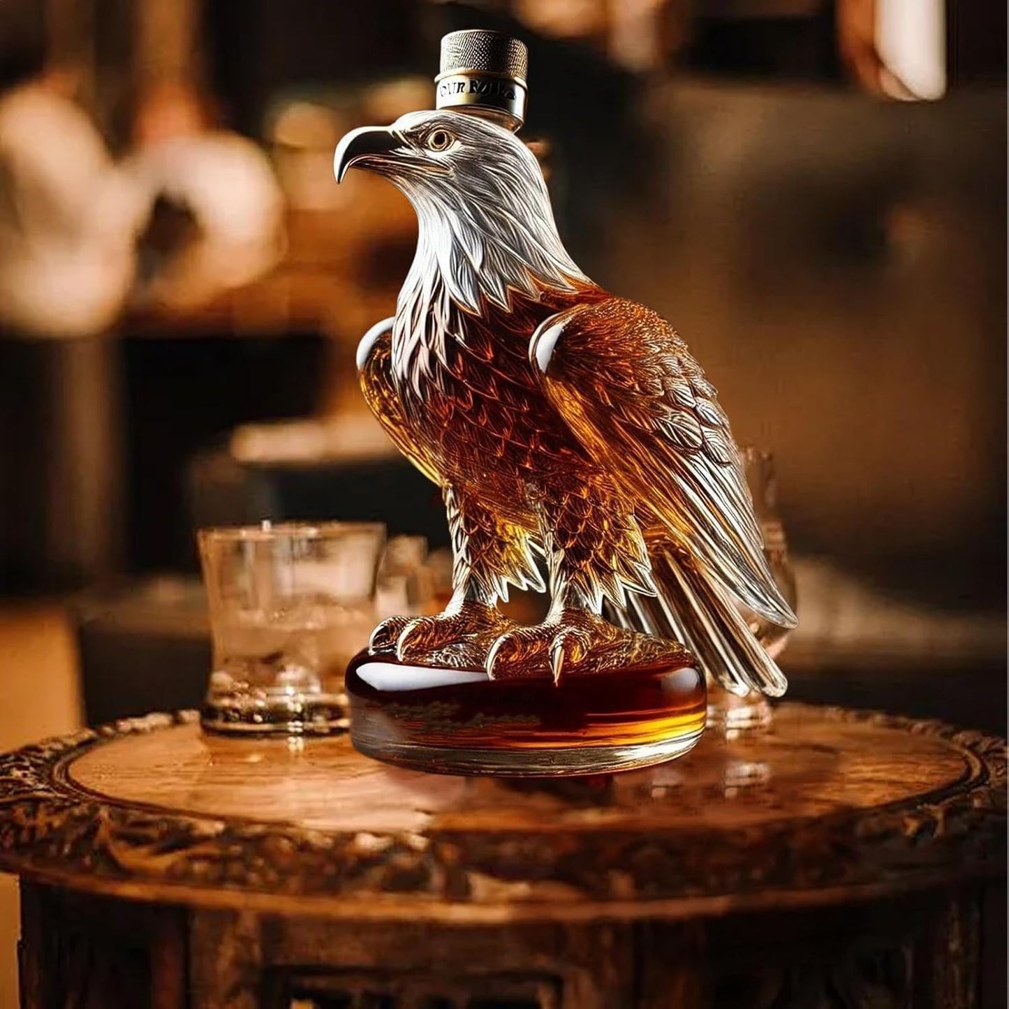 Eagle-Shaped Whisky Decanter – Een Stijlvol en Exclusief Middelpunt