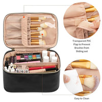 Skanto | Praktische make-up organizer voor reizen | Met vakken en scheidingswanden