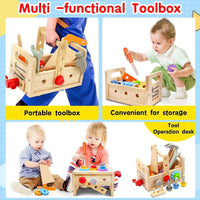 WoodCraft Kids Toolbox – Creatief Bouwen & Ontdekken voor Kinderen vanaf 6 Maanden