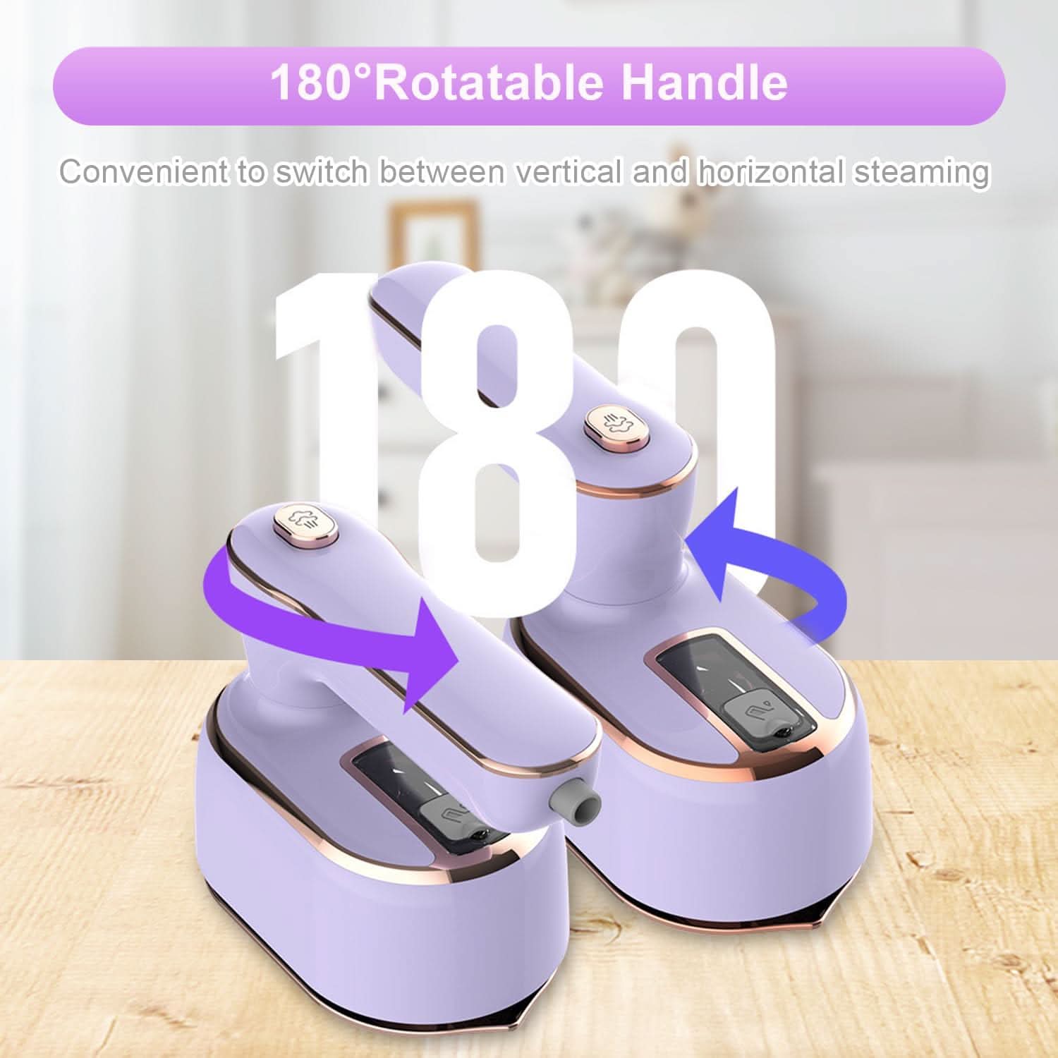 EisenPro – Compact reisdampstrijkijzer