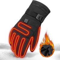 Verwarmde winterhandschoenen | Waterdicht en winddicht | 3 verwarmingsniveaus | Touchscreen-compatibel