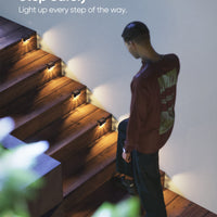 Skanto | 16 Stuks Zonnepaneel Deck Verlichting - Waterdichte LED Hekverlichting Voor Tuin, Terras, Trap, Zwart