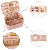 Skanto | Praktische make-up organizer voor reizen | Met vakken en scheidingswanden