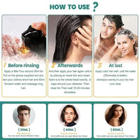 Zwarte Haarverf Shampoo | 3-in-1 Ayurveda-formule: Kleur, Verzorging & Reiniging | Natuurlijke Grijze Haardekking in 5 Minuten | Ammoniakvrij & Zacht