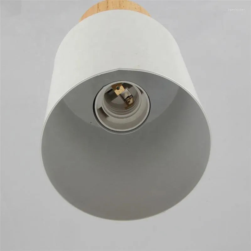 Metaal Houten Hanglamp | Modern Industrieel Ontwerp