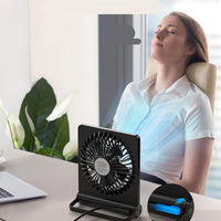 QuietBreeze - Ultra-stille compacte tafelventilator