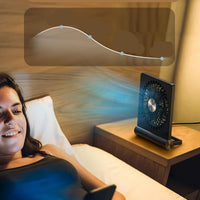 QuietBreeze - Ultra-stille compacte tafelventilator