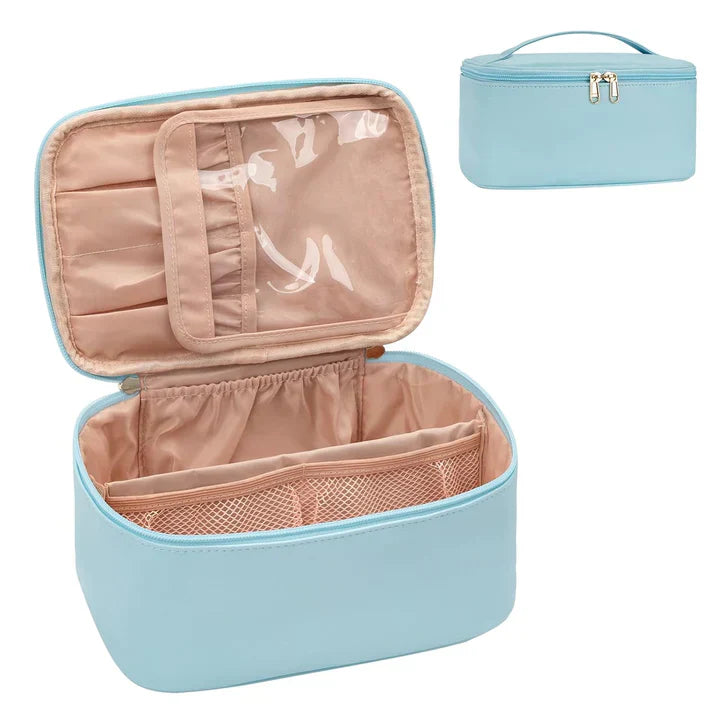 Skanto | Praktische make-up organizer voor reizen | Met vakken en scheidingswanden