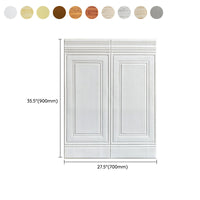 Moderne Stijl XPE Schuim Wandpanelen 3D Waterdichte Wandpanelen