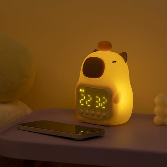 Capybara Compagnon Nachtlampje & Alarmklok