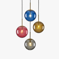 Lexa Hanglamp Moderne Metaal/Glas