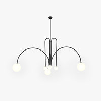 Monica Hanglamp Multi Simpel Glas Slaapkamer/Woonkamer