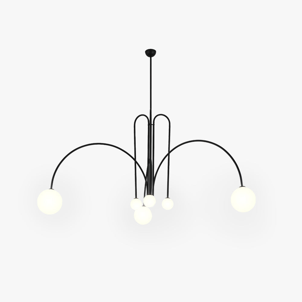 Monica Hanglamp Multi Simpel Glas Slaapkamer/Woonkamer