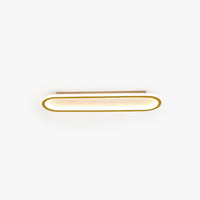 Arisha Plafondlamp Rechthoekig Zwart/Goud Slaap-/Woonkamer